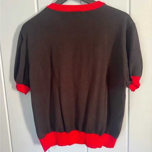 Queen of Sparkles Georgia Bulldogs top - Picture 3 of 3